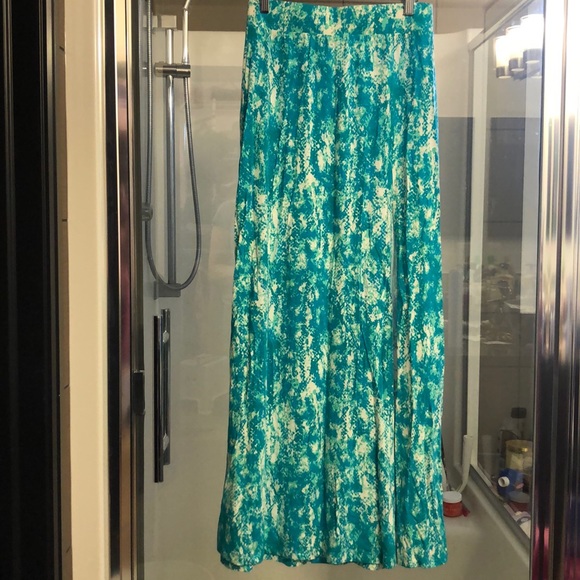 TART Maxi Skirt ~ Watercolor Snake - Picture 4 of 6